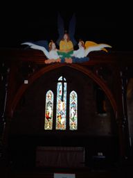 Angels over the East window